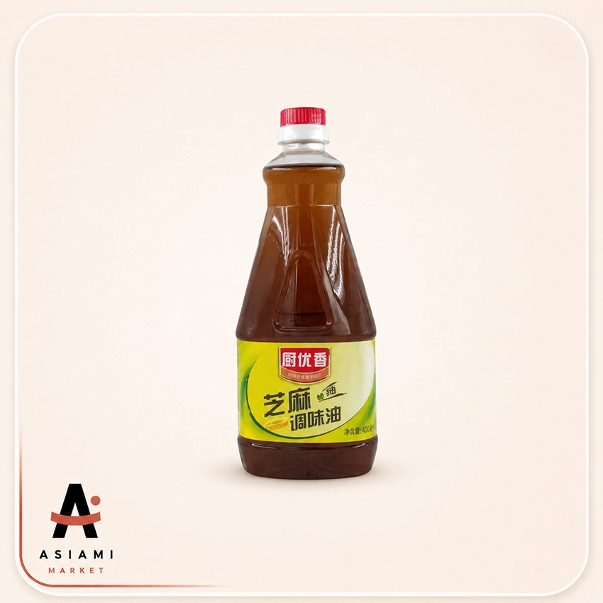 روغن کنجد جو یو شیانگ 900 میلی‌لیتر؛ عطر کنجدی اص