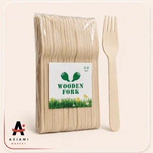 چنگال یک بار مصرف 16 سانتی متر 100 تایی